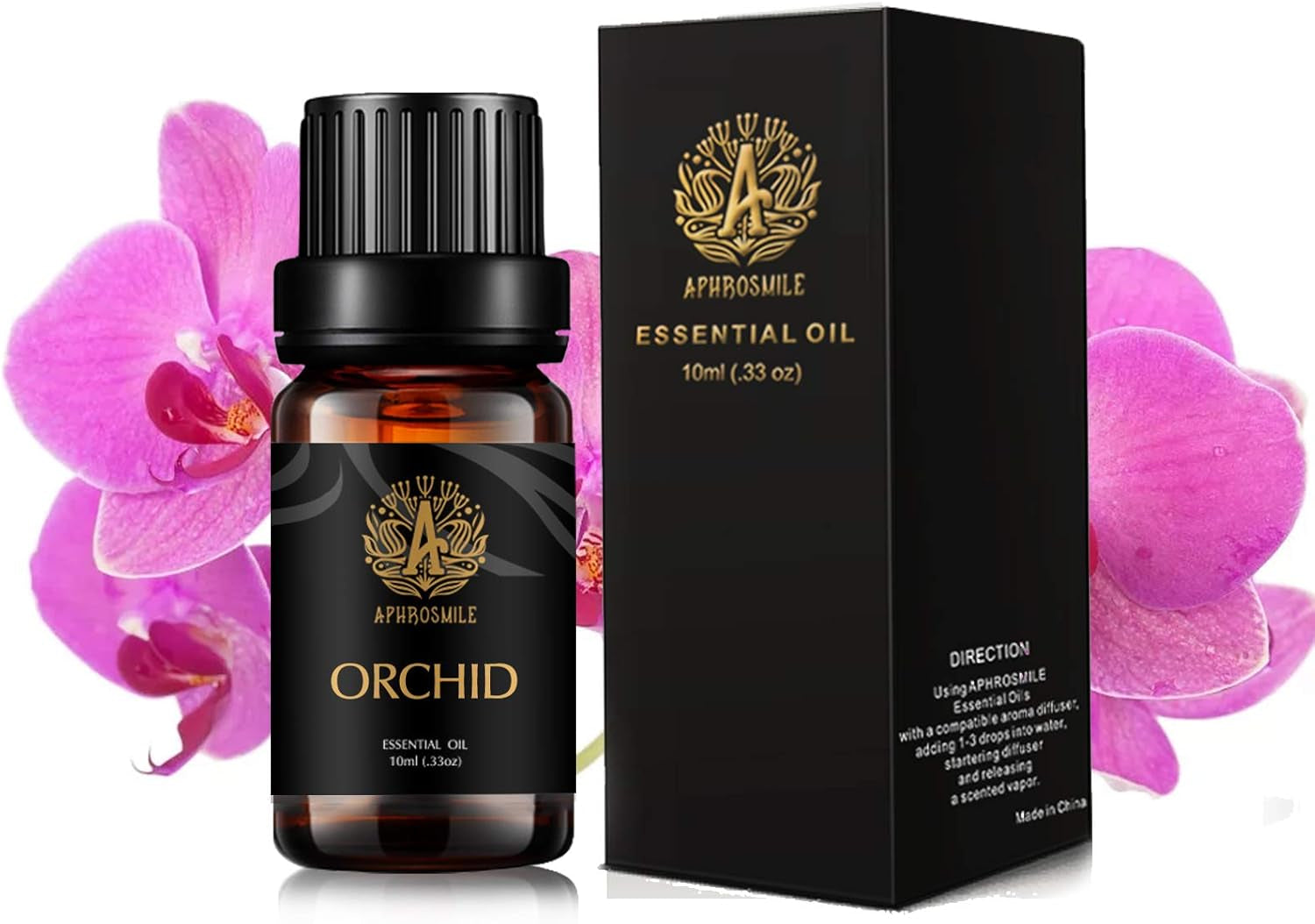 Aromathérapie Orchid Huile Essentielle Pour Diffuseur, 100% Pure Orchidée Huile Essentielle Pour Massage, Qualité Thérapeutique Orchidée Huile Essentielle Pour Humidificateur