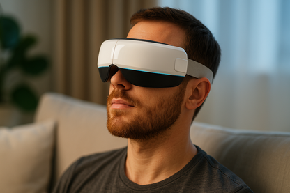 Masseur Oculaire Intelligent Hygitech™ – Relaxation, Sommeil & Bien-être Visuel
